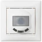 VALENA Рамка 1 пост горизонтальная белая