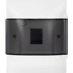 Practibox S Пластиковый щиток Встраиваемый (ЩРв-П) 1X4 Дымчатая дверь