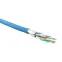 Витая пара U/FTP кат 6 4 пары AWG23 solid IN LSZH нг(А)-HF синий 500м