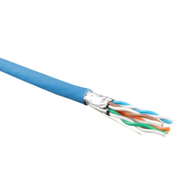 Витая пара U/FTP кат 6 4 пары AWG23 solid IN LSZH нг(А)-HF синий 500м