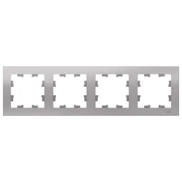 Рамка четырехпостовая ATLASDESIGN универсальная алюминий