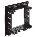 Avanti Рамка-суппорт черная для In-liner Front, 2 модульная