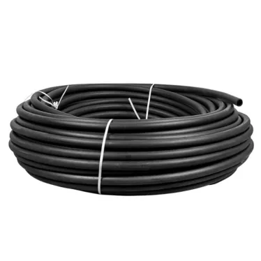 Труба гладкая жесткая ПНД черная d32мм (100м) PROxima