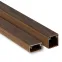 Канал кабельный 12х12 (тём. дерево) -Plast