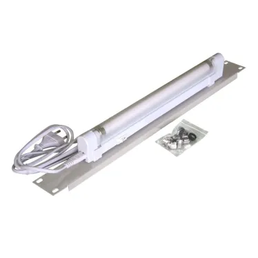 Панель освещения 1U 220V кабель 1.5 метра немецкий стандарт,