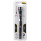 Фонарик на батарейках 4хLR44, ударопрочный, телескопическая ручка 40 см, регулируемый угол, магнитный RB-602 Практик