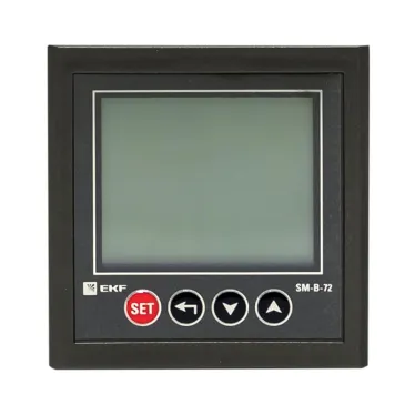 Многофункциональный измерительный прибор SM-B-72 на панель 72х72