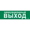 Этикетка самоклеящаяся 310х90мм ''Эвакуационный выход'' IEK