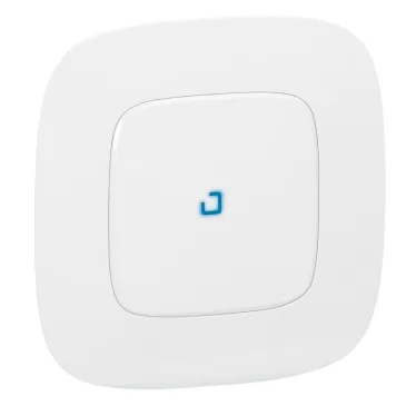 Valena allure Лицевая панель выключателя с индикацией, белый