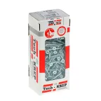 Шуруп универсальный 4х45 потайная головка, остроконечный, оцинкованный (200шт) - коробка