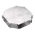 Х-образный ответвитель с крышкой Стандарт 300х100