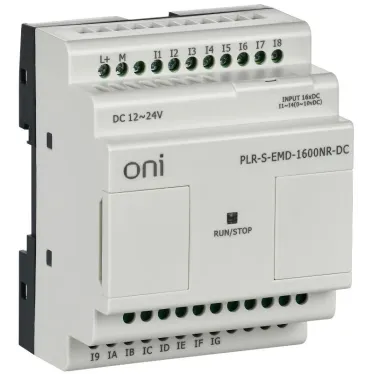 Логическое реле PLR-S . Модуль расширения 16 каналами дискретного ввода. Напряжение питания 12-24 В DC