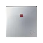 Клавиша с пиктограммой звонок для 75160-39, S82,82N, алюминий