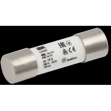 Плавкая вставка цилиндрическая ПВЦ 14х51 12А KARAT