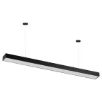                  Светильник LED Geometria Block SPO-116-B-40K-024 24Вт 4000K 1750Лм IP40 1200х70х50 черный подвесной драйвер внутри
               
