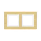 Рамка из натурального дерева, ''Avanti'', беленый дуб, 4 модуля