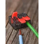 Клемма СМК 221-413 3 отверстия 0.2-4.0 мм2 (100 шт.) PROxima