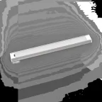 Светильник линейный светодиодный ДБО 6 Вт 400 лм 4000К AC 220В IP20 300х40х11мм модель A управление датчиком движения плавное диммирование широкий корпус Modul Gauss