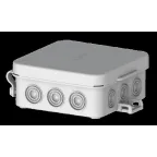 Коробка распаячная ОУ 97х80х35мм уст.лапки 12 мембр.вводов полип.серая IP55