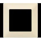 Valena LIFE Рамка 1 пост слоновая кость универсальная