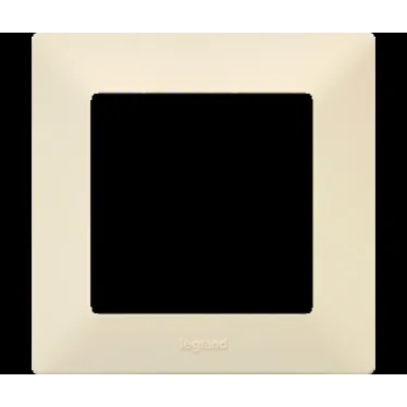 Valena LIFE Рамка 1 пост слоновая кость универсальная