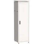Шкаф сетевой 19дюйм LINEA N 42U 600х600 мм металлическая передняя дверь серый