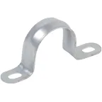 Скоба металл.двухлапковая d14-15мм