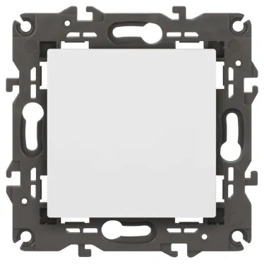 Выключатель, 10АХ-250В, Эра Elegance, белый,14-1101-01