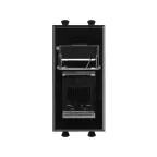 Avanti Телефонная розетка ''Черный квадрат'' RJ-12, 1 модульная