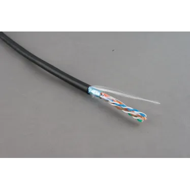 Витая пара F/UTP кат 5e 4 пары AWG24 solid OUT 500м