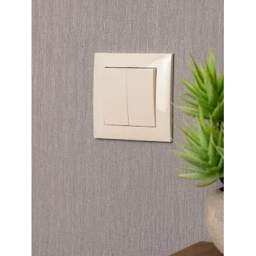 Валенсия выключатель 2-кл. 10А кремовый