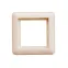 W59 Рамка 1 пост IP44 бежевая