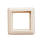 W59 Рамка 1 пост IP44 бежевая