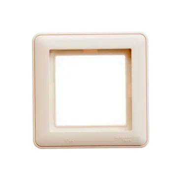 W59 Рамка 1 пост IP44 бежевая