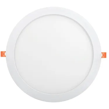 Светильник светодиодный встраиваемый ДВО 1609 белый круг LED 24Вт 4000 IP20