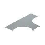 Крышка на Ответвитель Т-образный, осн.300, R-300мм, горячеоцинкованная в комплекте с крепежными элементами и соединительными пластинами, необходимыми для монтажа