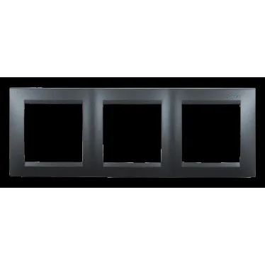 Рамка на 3 поста 15 графит