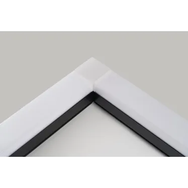 Светильник светодиодный ДПО-3вт 6500К 300Лм квадрат черный для светильников AL4020 24вт