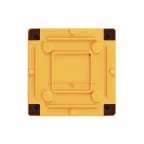 Коробка пластиковая FS с гладкими стенками и клеммниками IP56 100х100х50мм 5р 450V 20A 10мм.кв