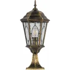 Светильник НТУ-60w столб-0.55м Е27 IP44 черное золото