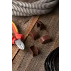 Заглушка (16х16) (4 шт) Plast под темное дерево