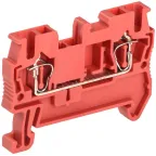 Клемма пружинная КПИ 2в-2,5 31А красный
