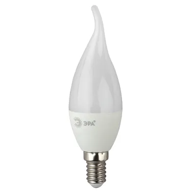Лампа светодиодная LED BXS-5W-840-E14 (диод, свеча на ветру, 5Вт, нейтр, E14 (10/100/2800)