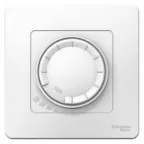 BLANCA скрытой установки светорегулятор (диммер) поворотно-нажимной 400вт, белый