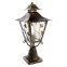 Светильник НТУ-60w на постамент Е27 IP44 черное золото