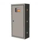 ЯУР с монтажной панелью и двумя DIN-рейками (600х300х150) EKF