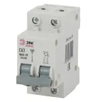 Автоматический выключатель 2P 63А (C) 4,5кА ВА 47-29 (6/90/1800) SIMPLE-mod-18