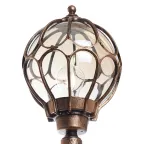 Светильник НТУ-60w столб-2.1м Е27 IP44 черное золото