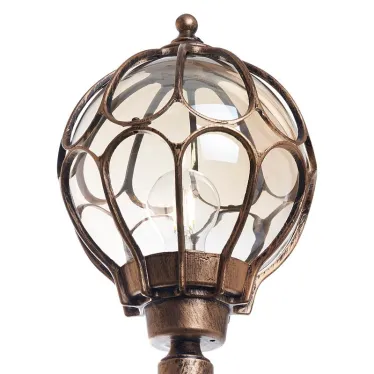 Светильник НТУ-60w столб-2.1м Е27 IP44 черное золото