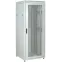 Шкаф сетевой 19' LINEA N 47U 800х800мм перфорированная передняя дверь задняя металлическая серый